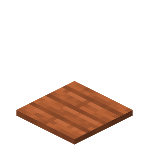 Acacia Pressure Plate — representative authorized Minecraft asset