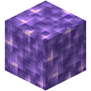 Block of Amethyst — representative authorized Minecraft asset