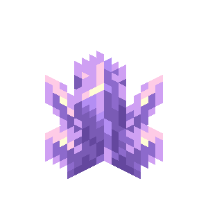 Amethyst Cluster — representative authorized Minecraft asset