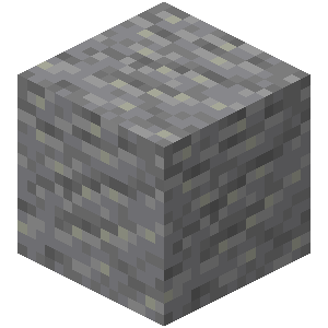 Andesite — representative authorized Minecraft asset