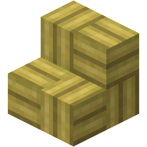 Bamboo Mosaic Stairs — representative authorized Minecraft asset