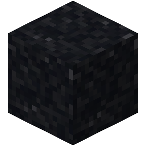 Black Concrete Powder — representative authorized Minecraft asset