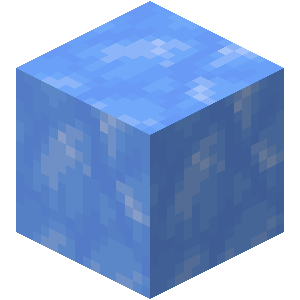Blue Ice — representative authorized Minecraft asset