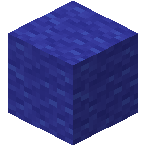 Blue Wool — representative authorized Minecraft asset