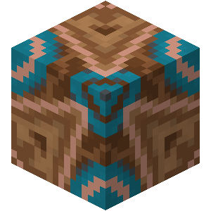 Brown Glazed Terracotta — representative authorized Minecraft asset