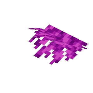 Bubble Coral Wall Fan — representative authorized Minecraft asset