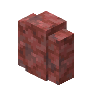 Cinnabar Wall — representative authorized Minecraft asset