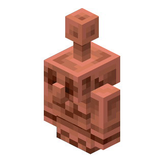 Copper Golem Statue — representative authorized Minecraft asset