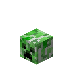 Creeper Head — representative authorized Minecraft asset