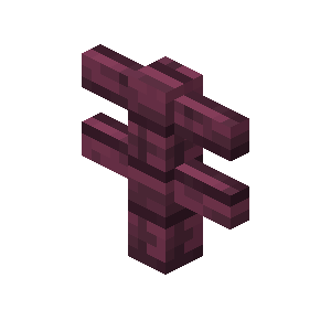 Crimson Fence — representative authorized Minecraft asset