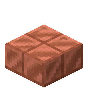 Cut Copper Slab — representative authorized Minecraft asset
