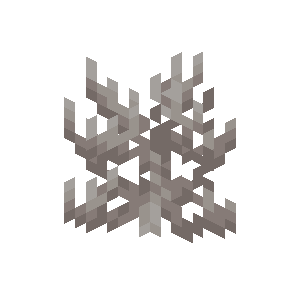 Dead Fire Coral — representative authorized Minecraft asset