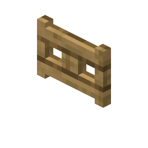 Fence Gate — representative authorized Minecraft asset