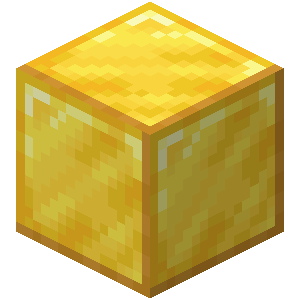 Block of Gold — representative authorized Minecraft asset