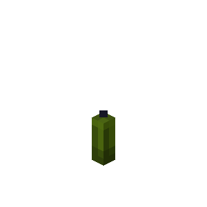 Green Candle — representative authorized Minecraft asset