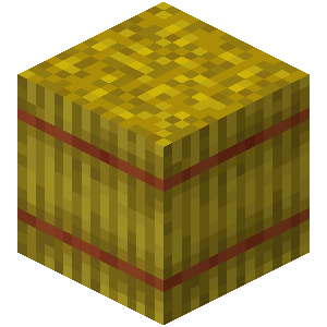 Hay Bale — representative authorized Minecraft asset