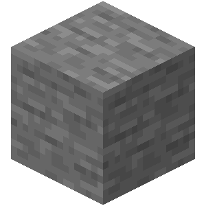 Infested Stone — representative authorized Minecraft asset