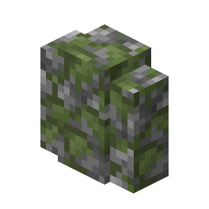 Mossy Cobblestone Wall — representative authorized Minecraft asset