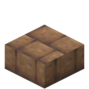 Mud Brick Slab — representative authorized Minecraft asset