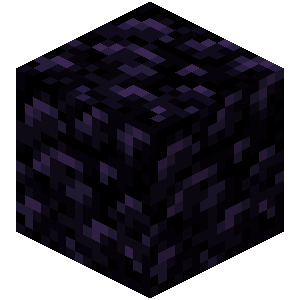 Obsidian — representative authorized Minecraft asset