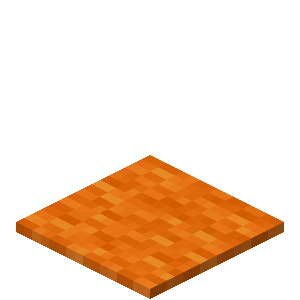 Orange Carpet — representative authorized Minecraft asset