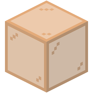 Orange Stained Glass — representative authorized Minecraft asset