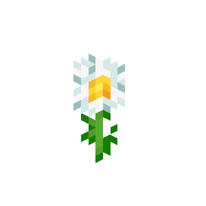 Oxeye Daisy — representative authorized Minecraft asset