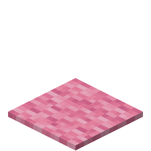 Pink Carpet — representative authorized Minecraft asset