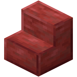 Polished Cinnabar Stairs — representative authorized Minecraft asset
