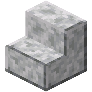 Polished Diorite Stairs — representative authorized Minecraft asset