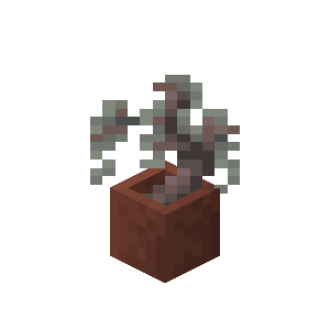 Potted Pale Oak Sapling — representative authorized Minecraft asset