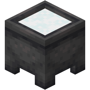 Powder Snow Cauldron — representative authorized Minecraft asset