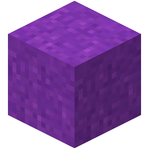 Purple Concrete Powder — representative authorized Minecraft asset
