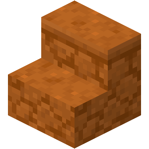 Red Sandstone Stairs — representative authorized Minecraft asset