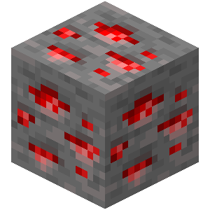 Redstone Ore — representative authorized Minecraft asset