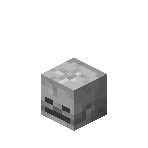 Mob head — representative authorized Minecraft asset