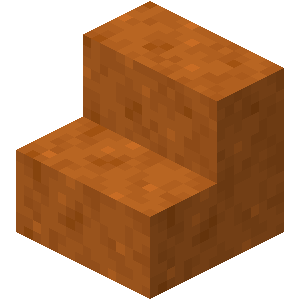 Smooth Red Sandstone Stairs — representative authorized Minecraft asset