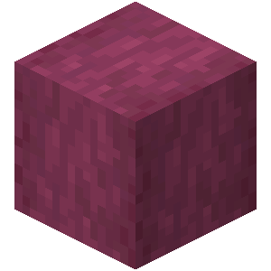 Stripped Crimson Hyphae — representative authorized Minecraft asset