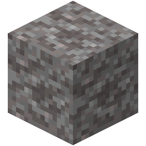 Suspicious Gravel — representative authorized Minecraft asset