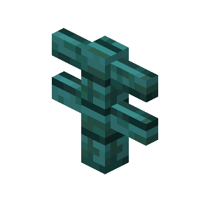 Warped Fence — representative authorized Minecraft asset
