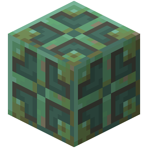 Weathered Copper Bulb — representative authorized Minecraft asset