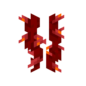Weeping Vines — representative authorized Minecraft asset