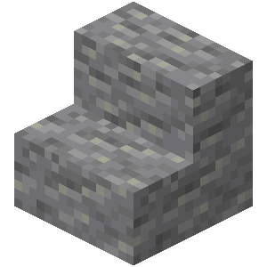 Andesite Stairs — representative authorized Minecraft asset