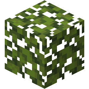 Azalea Leaves — representative authorized Minecraft asset
