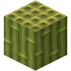 Block of Bamboo — representative authorized Minecraft asset