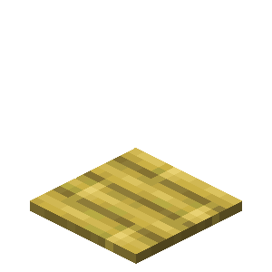 Bamboo Pressure Plate — representative authorized Minecraft asset