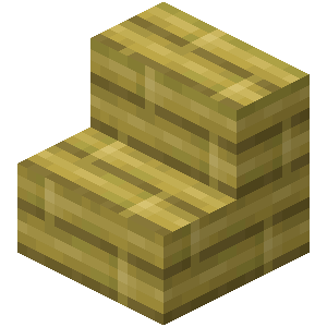 Bamboo Stairs — representative authorized Minecraft asset