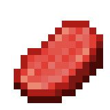 Raw Beef — representative authorized Minecraft asset