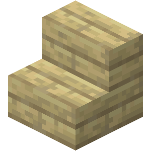 Birch Wood Stairs — representative authorized Minecraft asset