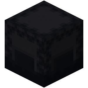 Black Shulker Box — representative authorized Minecraft asset